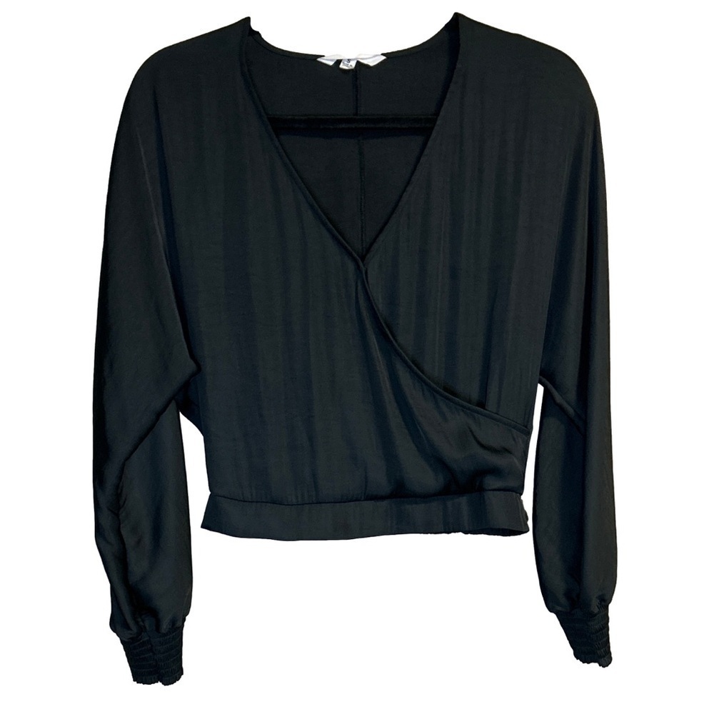 BB Dakota Wrap Style Blouse/Small - Picture 2 of 6